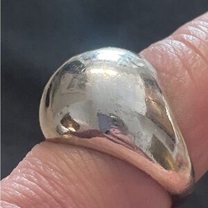 Sterling Silver Dome Ring